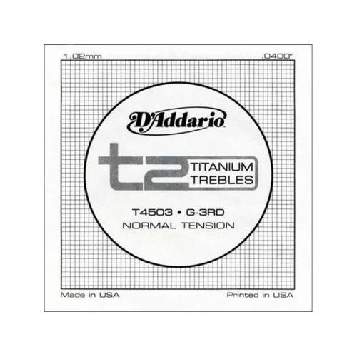 KLASİK GİTAR TEK TEL, T2 SERİSİ, TITANIUM TREBLES, - T4503