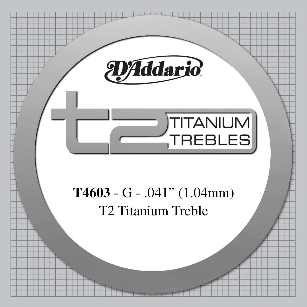 KLASİK GİTAR TEK TEL, T2 SERİSİ, TITANIUM TREBLES, - T4603