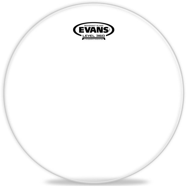 DERİ 12 RESONANT TOM ALT CLEAR TEK KAT (7 MİL) - TT12RGL