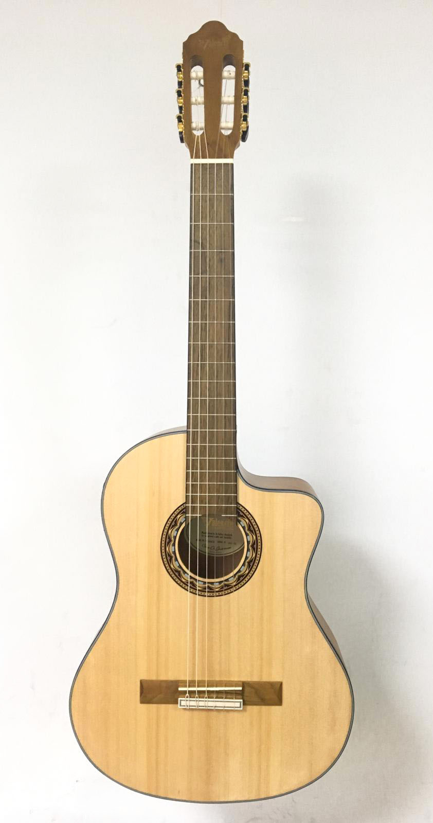 ELEKTRO KLASİK GİTAR, CUTAWAY, 4/4, NATUREL MAT, - VC304CE