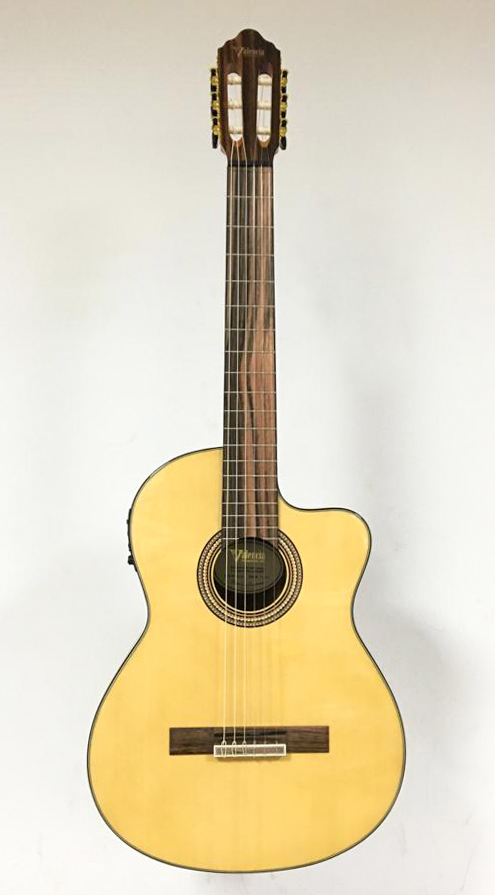 ELEKTRO KLASİK GİTAR, CUTAWAY, 4/4, NATUREL PARLAK - VC564CE