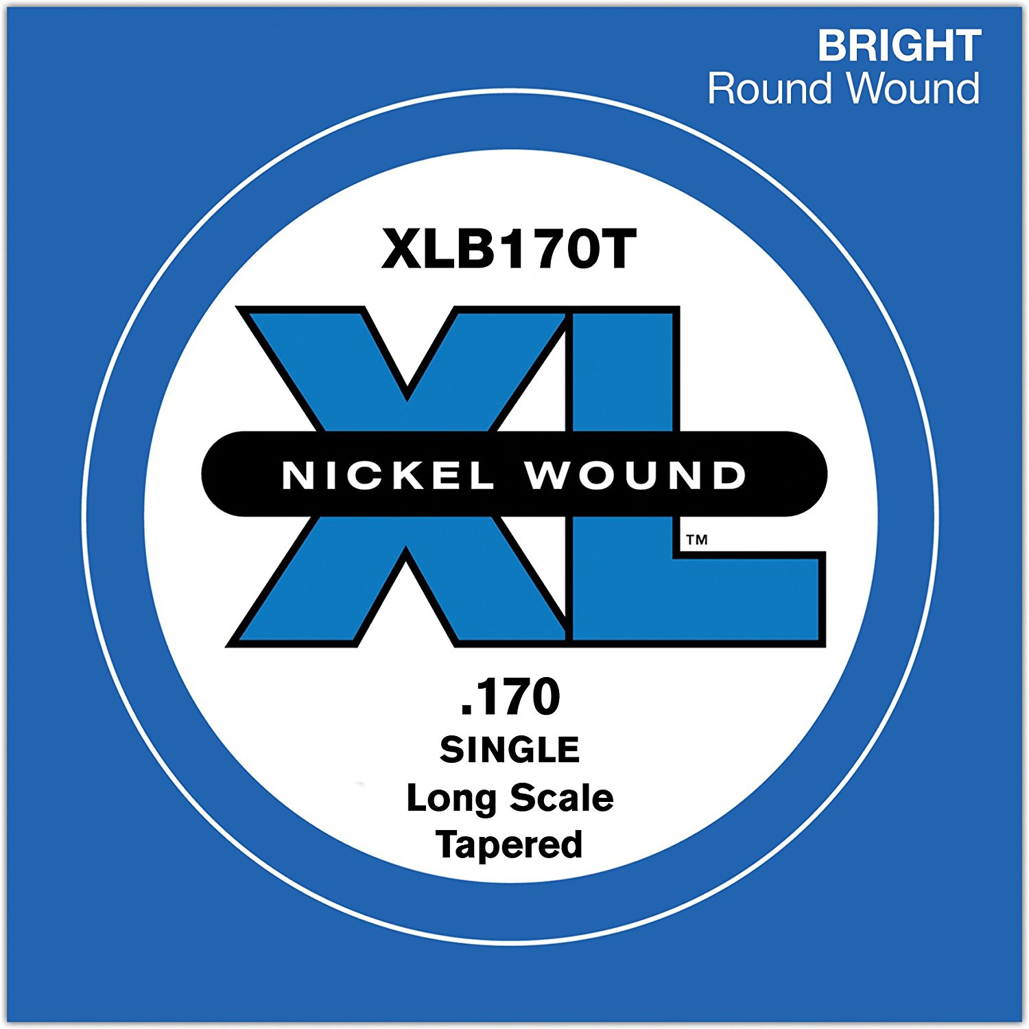 BAS GİTAR TEK TEL, (Sİ), XL NICKEL WOUND, 0.170 GA - XLB170T