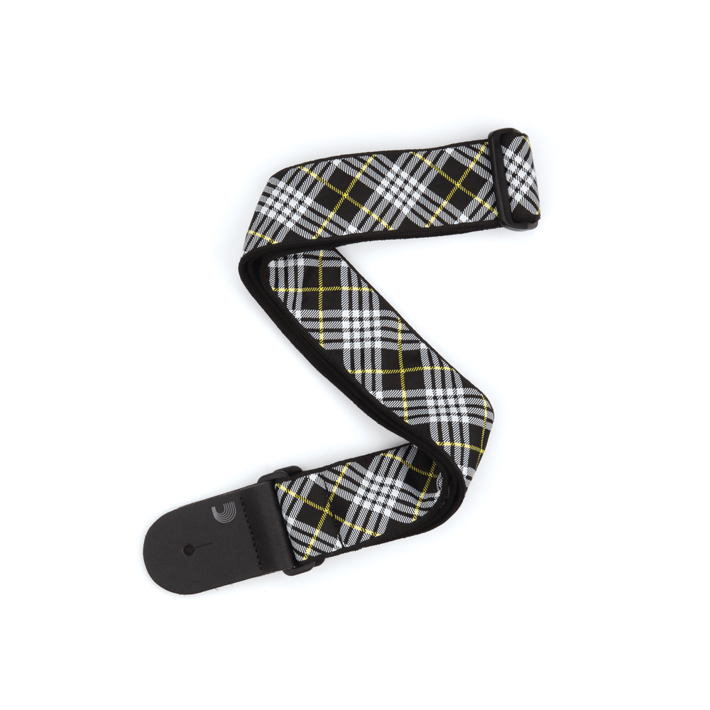 GİTAR ASKISI DOKUMA TARTAN BK & WT - T20W1503