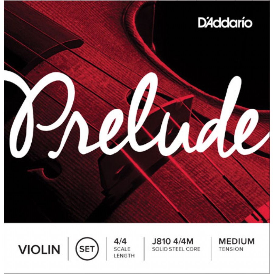KEMAN TEL SETİ, PRELUDE, SCALE 4/4, MEDIUM TENSION - J810