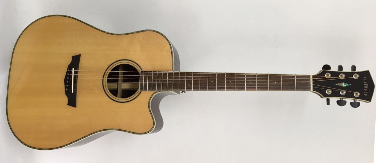 ELEKTRO AKUSTİK CUTAWAY GİTAR, PARKWOOD SERİSİ, - PW560-NATC