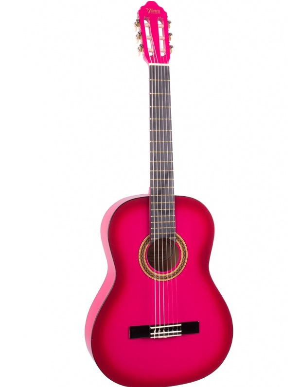 KLASİK GİTAR SAP ÇELİKLİ 3/4 PEMBE SUNBURST - VC103TPKS